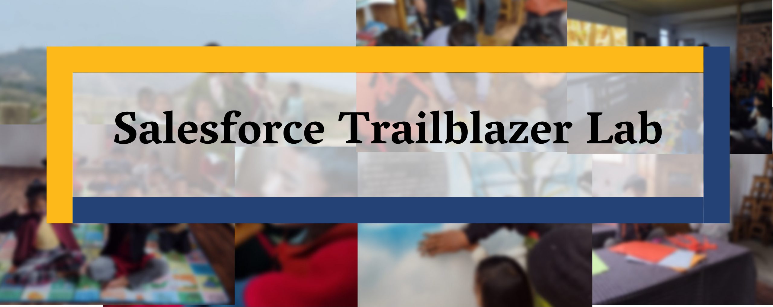 Salesforce Trailblazer Lab Smart Village Movement